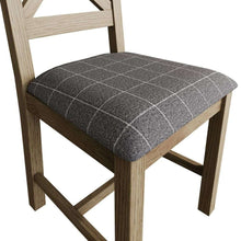 Load image into Gallery viewer, Heritage Oak Grey Dining Chair
