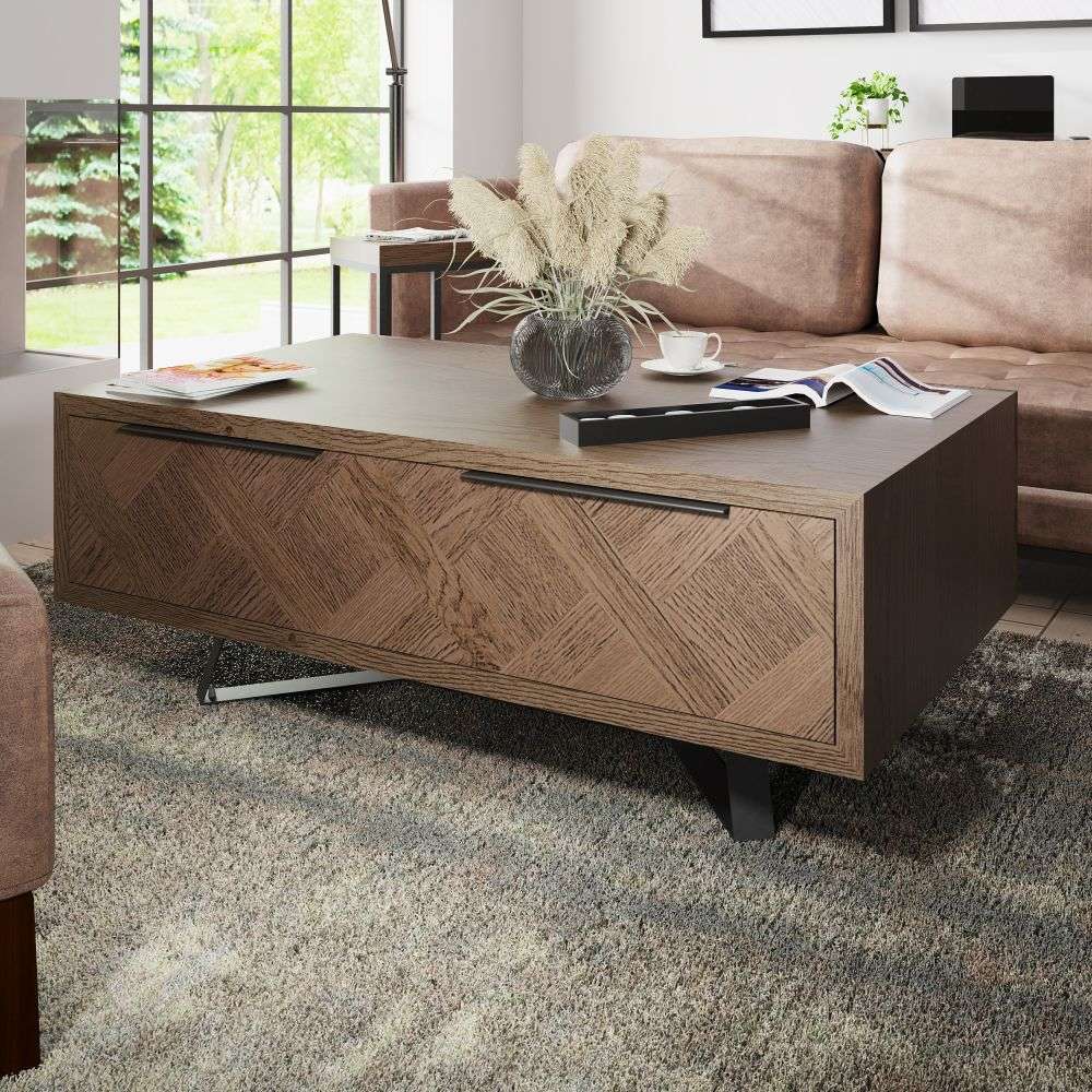 Warwick Parquet Oak Coffee Table