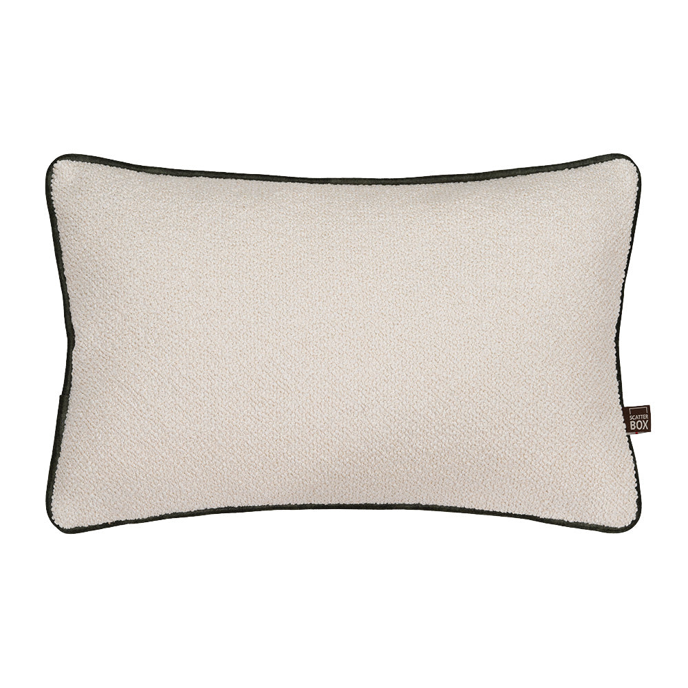 ScatterBox Leighton 35x50cm Cream/Green Cushion