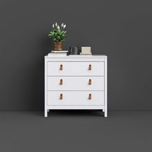 Load image into Gallery viewer, Marley 3 Drawer Chest - White
