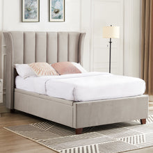 Load image into Gallery viewer, Michigan Taupe Ottoman Bed
