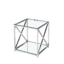 Load image into Gallery viewer, Louis Glass Side Table
