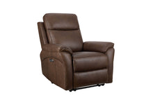 Load image into Gallery viewer, Nancy Brown Electric Reclining Armchair
