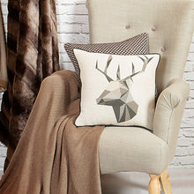 Load image into Gallery viewer, ScatterBox Norse 43x43cm Natural Cushion
