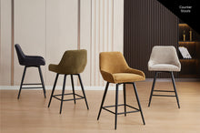Load image into Gallery viewer, Ollie Counter Stool - Mustard
