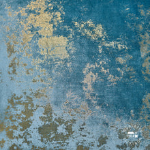Load image into Gallery viewer, Malini Paul Moneypenny Spoiltrotton Blue 43x43cm Cushion
