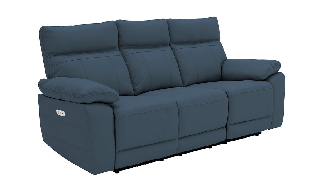 Palermo Leather 3 Seater