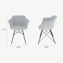 Load image into Gallery viewer, Harrow Dining Chair - Grey
