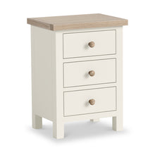 Load image into Gallery viewer, Morley Coconut White Bedside Locker
