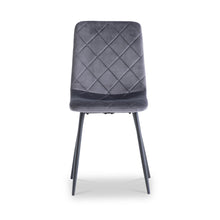 Load image into Gallery viewer, Bianca Grey Velvet Dining Chair
