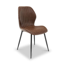 Load image into Gallery viewer, Flavia Dining Chair - Tan PU
