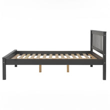 Load image into Gallery viewer, Rebecca Wooden Bed - Grey
