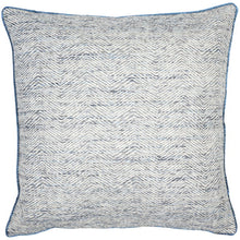 Load image into Gallery viewer, Malini Ripple Navy 50x50cm Cushion
