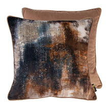 Load image into Gallery viewer, Malini Paul Moneypenny Too Good Bronze 45x45cm Cushion
