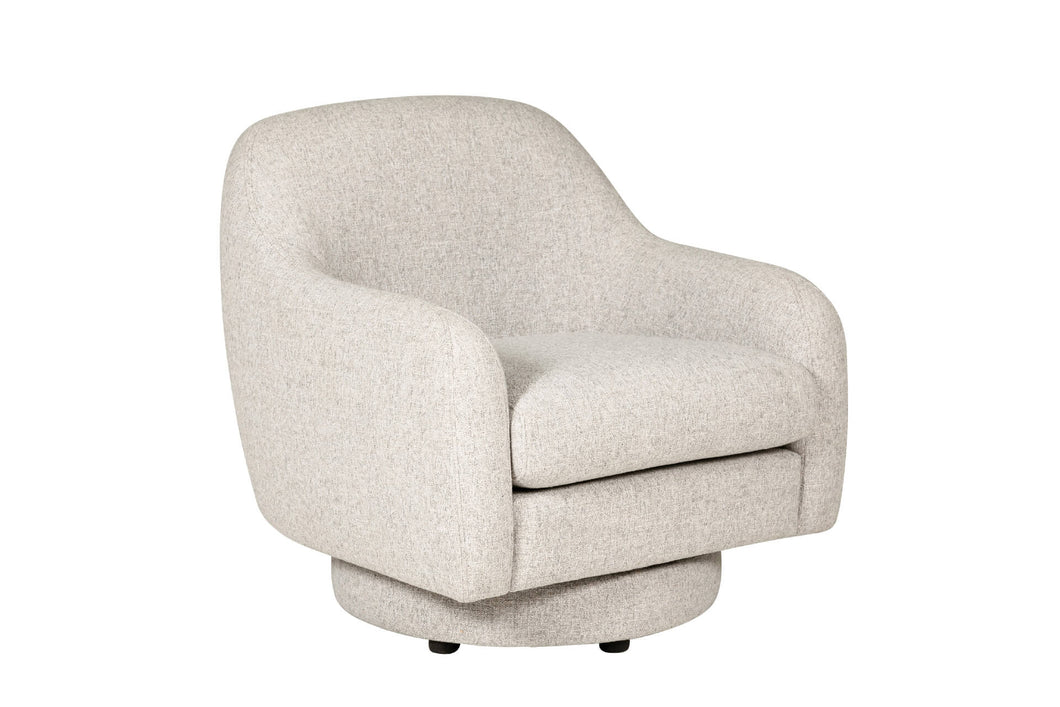 Santiago Swivel Accent Chair - Natural