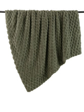 Load image into Gallery viewer, Malini Paul Moneypenny Ultrasoft Faux Fur Sage Green Throw
