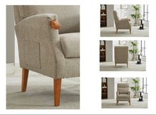 Load image into Gallery viewer, Freya Fireside Chair - Rabbit

