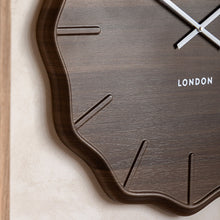 Load image into Gallery viewer, Thomas Kent Harley 28" Dark Cedar Wall Clock
