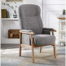 Load image into Gallery viewer, Baresi Arm Chair - Herbert Grey
