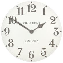 Load image into Gallery viewer, Thomas Kent Arabic 20&quot; Limestone Wall Clock
