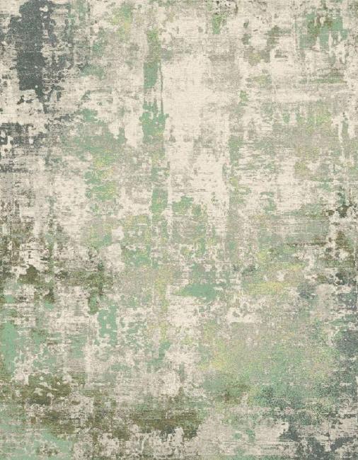 Green Abstract Rug