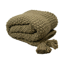 Load image into Gallery viewer, ScatterBox Collins 130x160cm Green Throw
