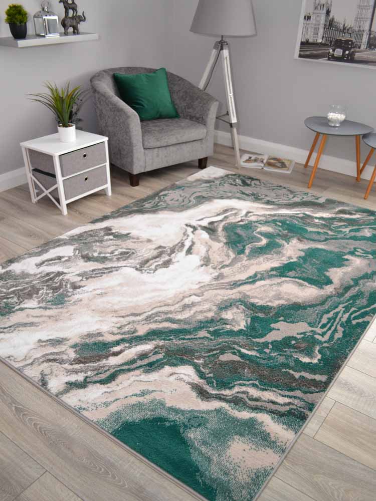 Green Marble Rug