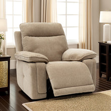 Load image into Gallery viewer, Clarence Fabric Electric Recliner - Camel
