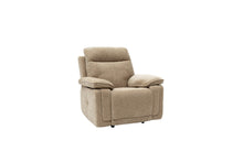 Load image into Gallery viewer, Clarence Fabric Electric Recliner - Camel
