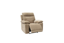 Load image into Gallery viewer, Clarence Fabric Electric Recliner - Camel

