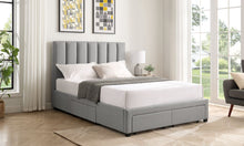 Load image into Gallery viewer, Hailey Grey Storage Bed
