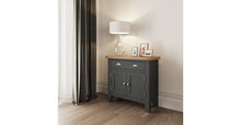 Load image into Gallery viewer, Charcoal Small 2 Door Sideboard
