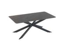 Load image into Gallery viewer, Manciano Coffee Table - Sand Black/Black Leg
