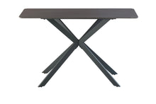 Load image into Gallery viewer, Manciano Console Table - Sand Black/Black Leg
