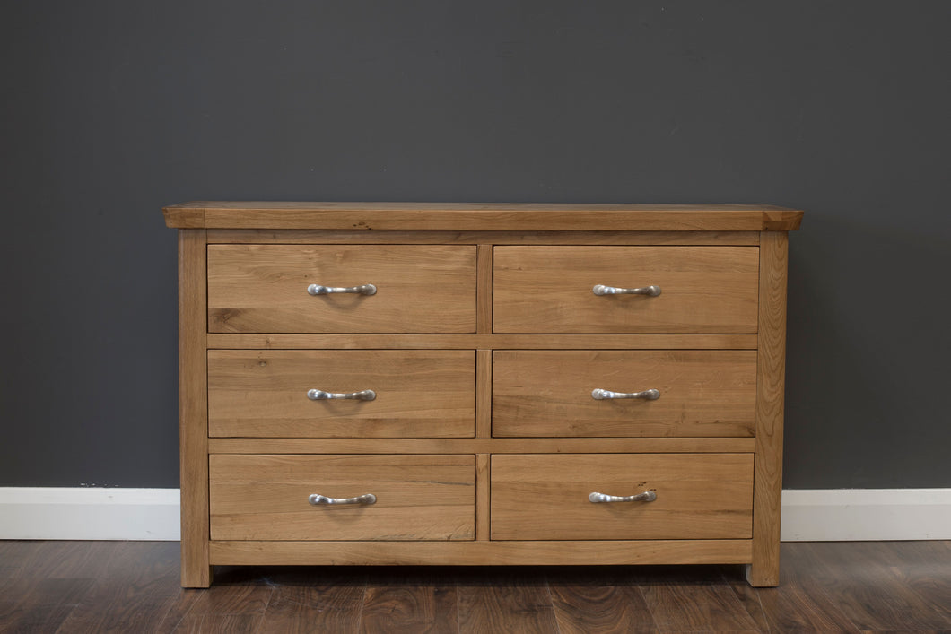 Miami Wide Chest - Oak