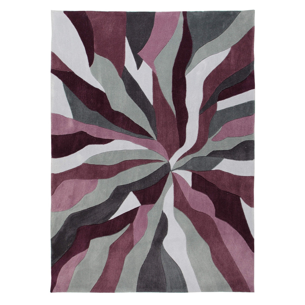 Purple Burst Rug