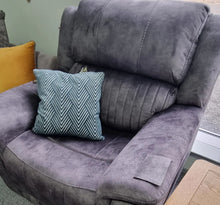 Load image into Gallery viewer, Whitney Reclining Armchair in Dark Grey
