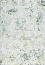 Load image into Gallery viewer, Crystal Abstract Rug in Grey/Green
