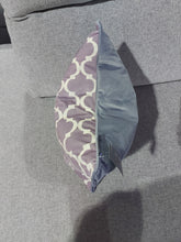 Load image into Gallery viewer, Uneek Lilac Trellis Cushion
