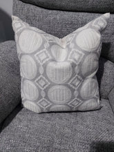 Load image into Gallery viewer, Uneek Grey Moroccan Circles Cushion
