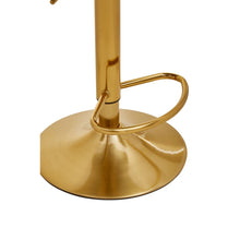 Load image into Gallery viewer, Amelia Dark Grey/Gold Bar Stool
