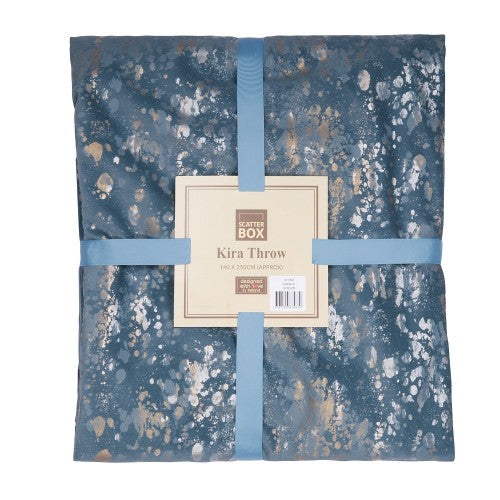 ScatterBox Kira 140x250cm Blue Throw