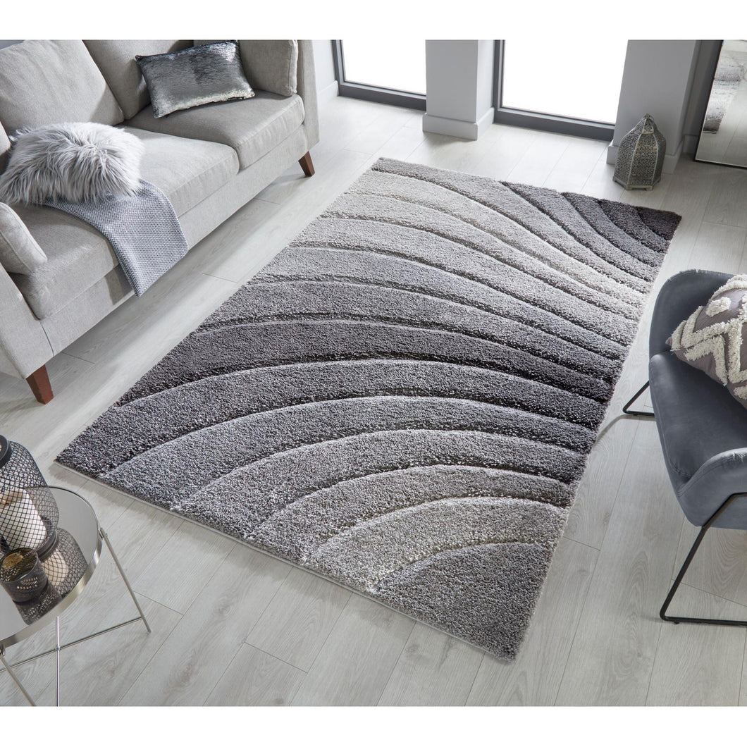 Swirl Grey Rug