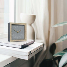 Load image into Gallery viewer, Thomas Kent Nordic 5&quot; Cement Mantel Clock
