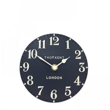 Load image into Gallery viewer, Thomas Kent Arabic 6&quot; Ink Mantel Clock
