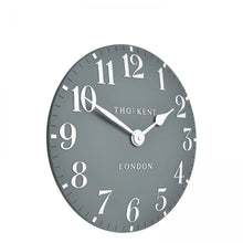 Load image into Gallery viewer, Thomas Kent 12&quot; Arabic Flax Blue Wall Clock
