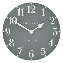 Load image into Gallery viewer, Thomas Kent 20&quot; Arabic Flax Blue Wall Clock
