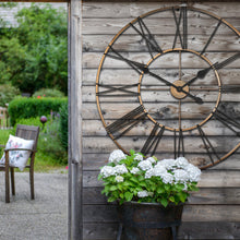 Load image into Gallery viewer, Thomas Kent 32&quot; Summer House Wall Clock Copper
