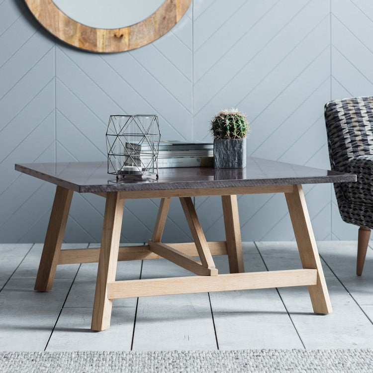 Brooke Burnished Coffee Table
