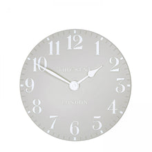 Load image into Gallery viewer, Thomas Kent Arabic 12&quot; Dove Grey Wall Clock
